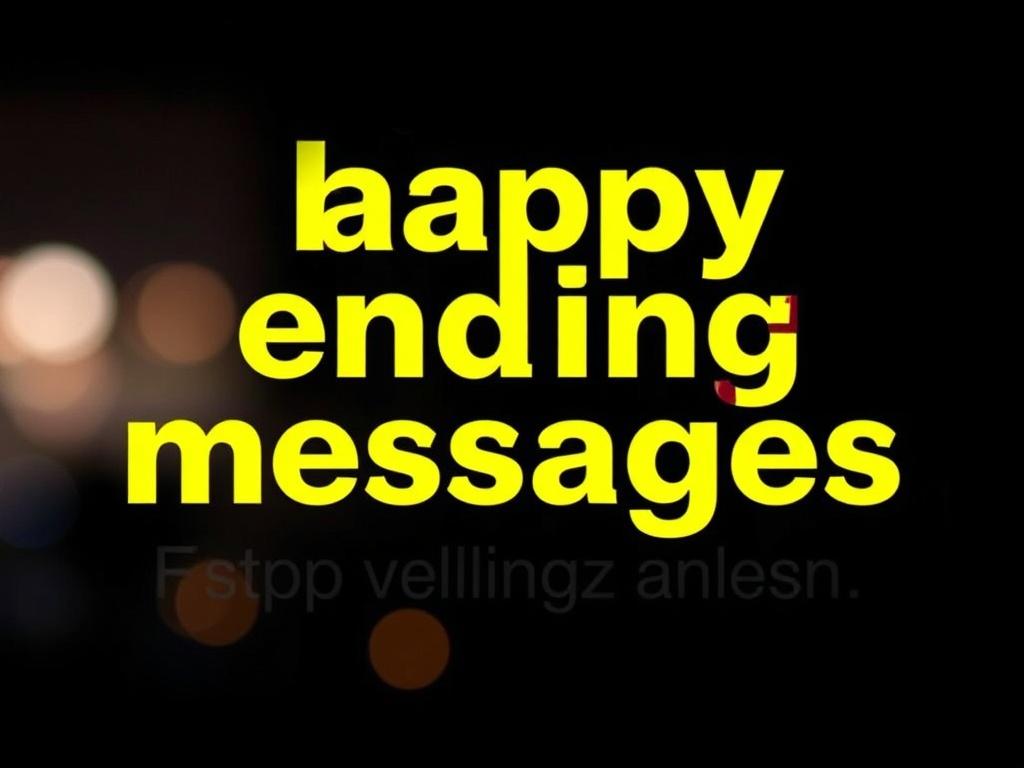 happy ending messages. Social posts and hashtags — write them once, use them everywhere